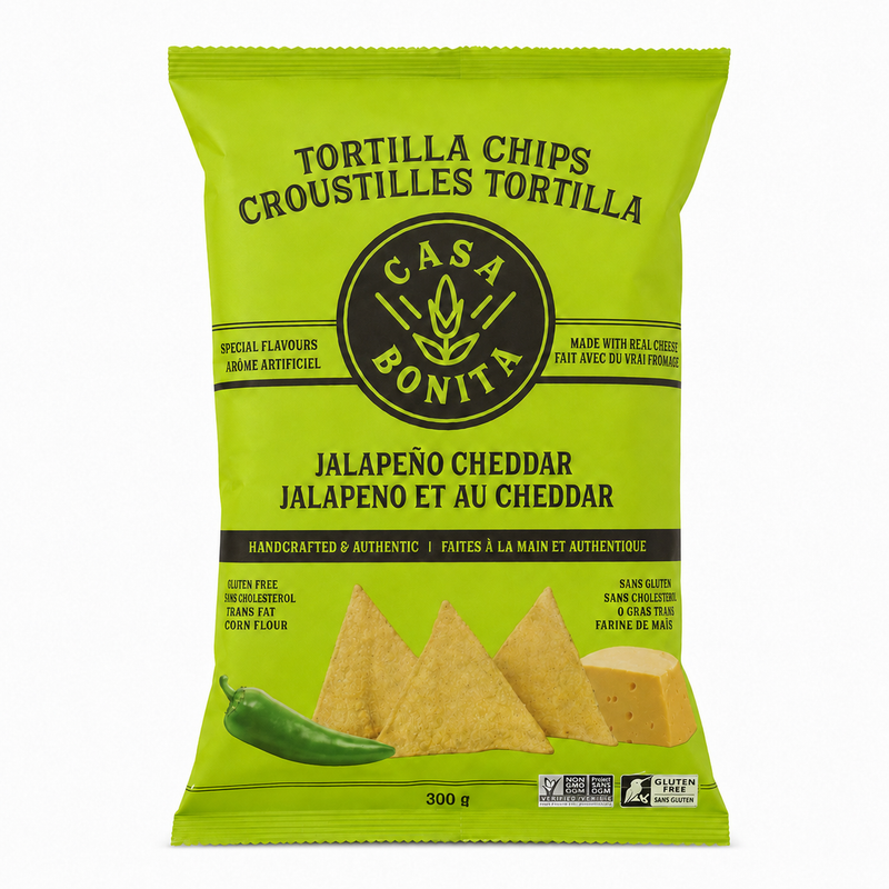 Casa Bonita 墨西哥辣椒切達起司玉米片 300g