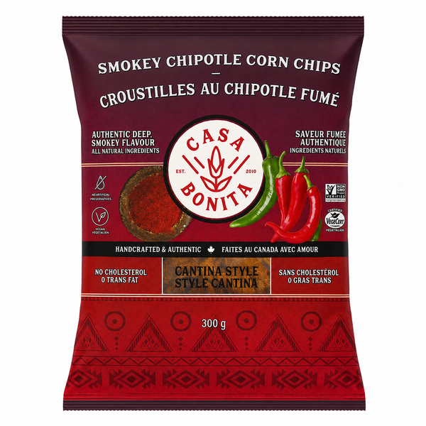 Casa Bonita 煙燻奇波雷辣椒玉米片 300g