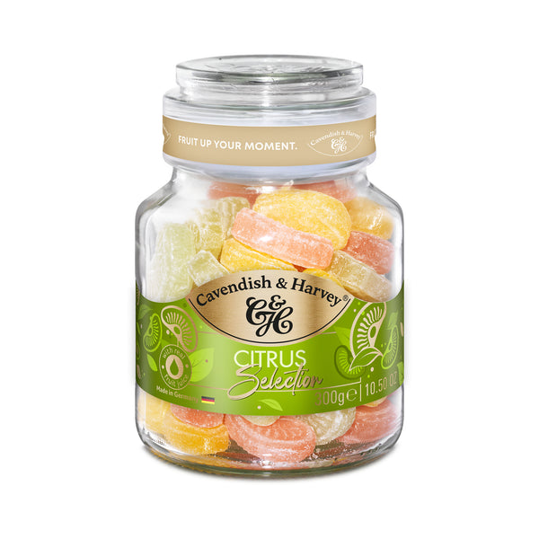 Cavendish & Harvey 柑橘精選水果糖 300g