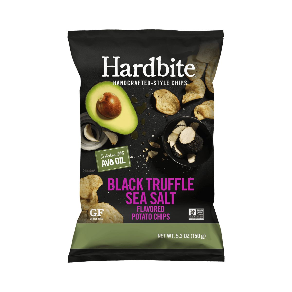 Hardbite Black Truffle Sea Salt 黑松露海鹽洋芋片 150g