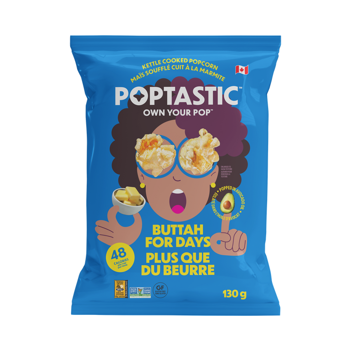 Poptastic Buttah For Days 奶油風味爆米花 130g