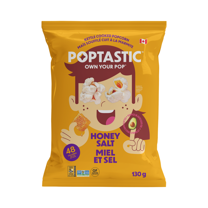 Poptastic Honey Sea Salt 蜂蜜海鹽爆米花 130g