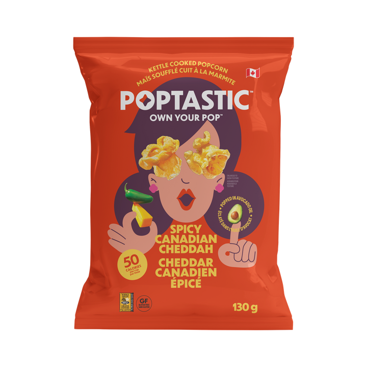 Poptastic Spicy Canadian Cheddah 香辣加拿大切達起司爆米花 130g